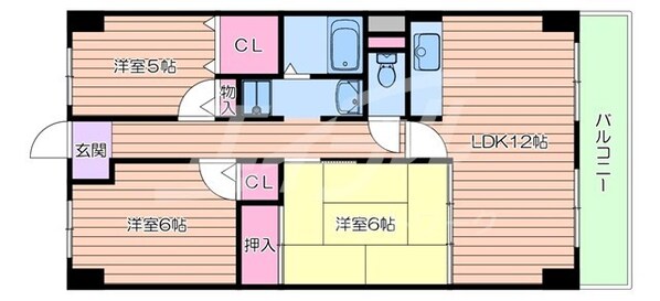 サンファースト京橋の物件間取画像